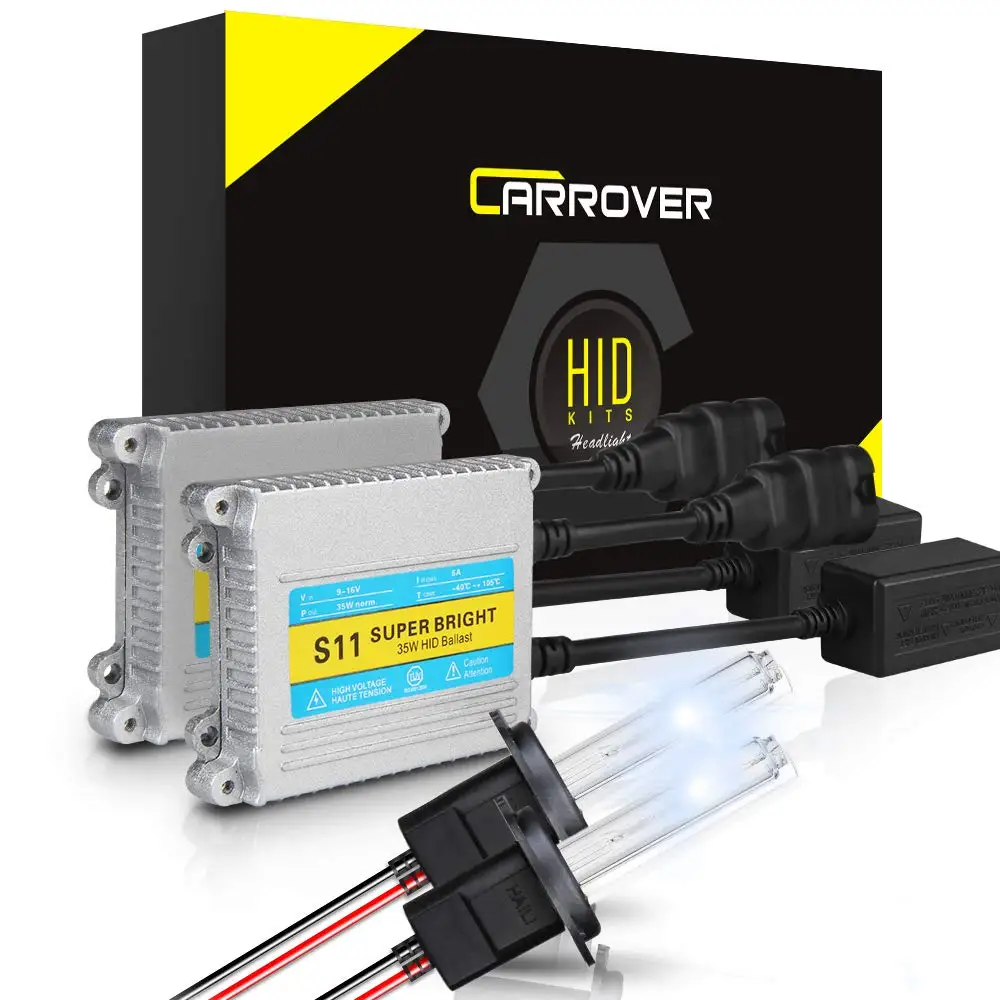 

Xenon H7 35W AC 55W Slim Ballast kit HID Xenon Headlight bulb 12V H1 H3 H11 h7 xenon hid kit 4300k 6000k Replace Halogen Lamp