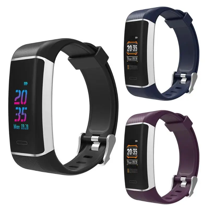 

1Pcs W7 Bluetooth IP67 Waterproof GPS Heart Rate Monitor Color Screen Smartband Wristband Bracelet Smart Heart Rate Monitor Hot