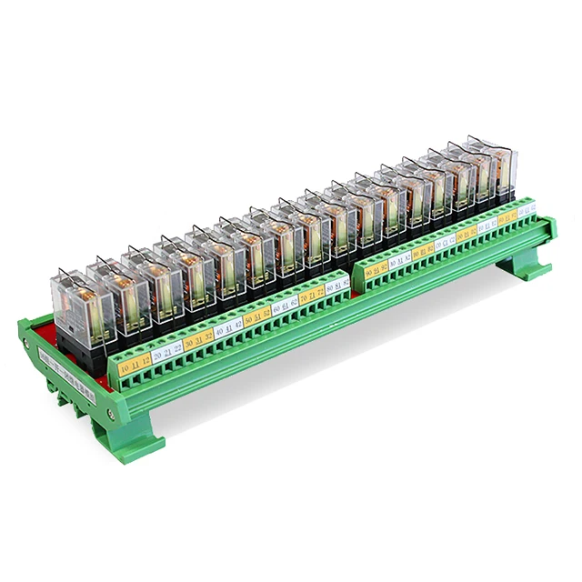 

Omron G2R-1 Interface Relay Module 16 Channel SPDT DC24V DIN RAIL Mount JR-16L1