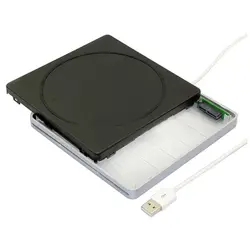 Слот-в USB SATA внешний CD DVD/RW привод корпус Caddy чехол для Apple mac book