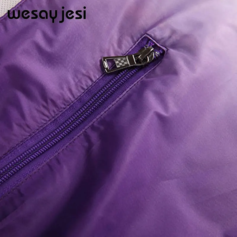 2018 Summer Sunscreen Coat women Jacket zipper Gradient color Unisex Windbreaker Waterproof Thin Hooded Zipper Quick Drying Coats