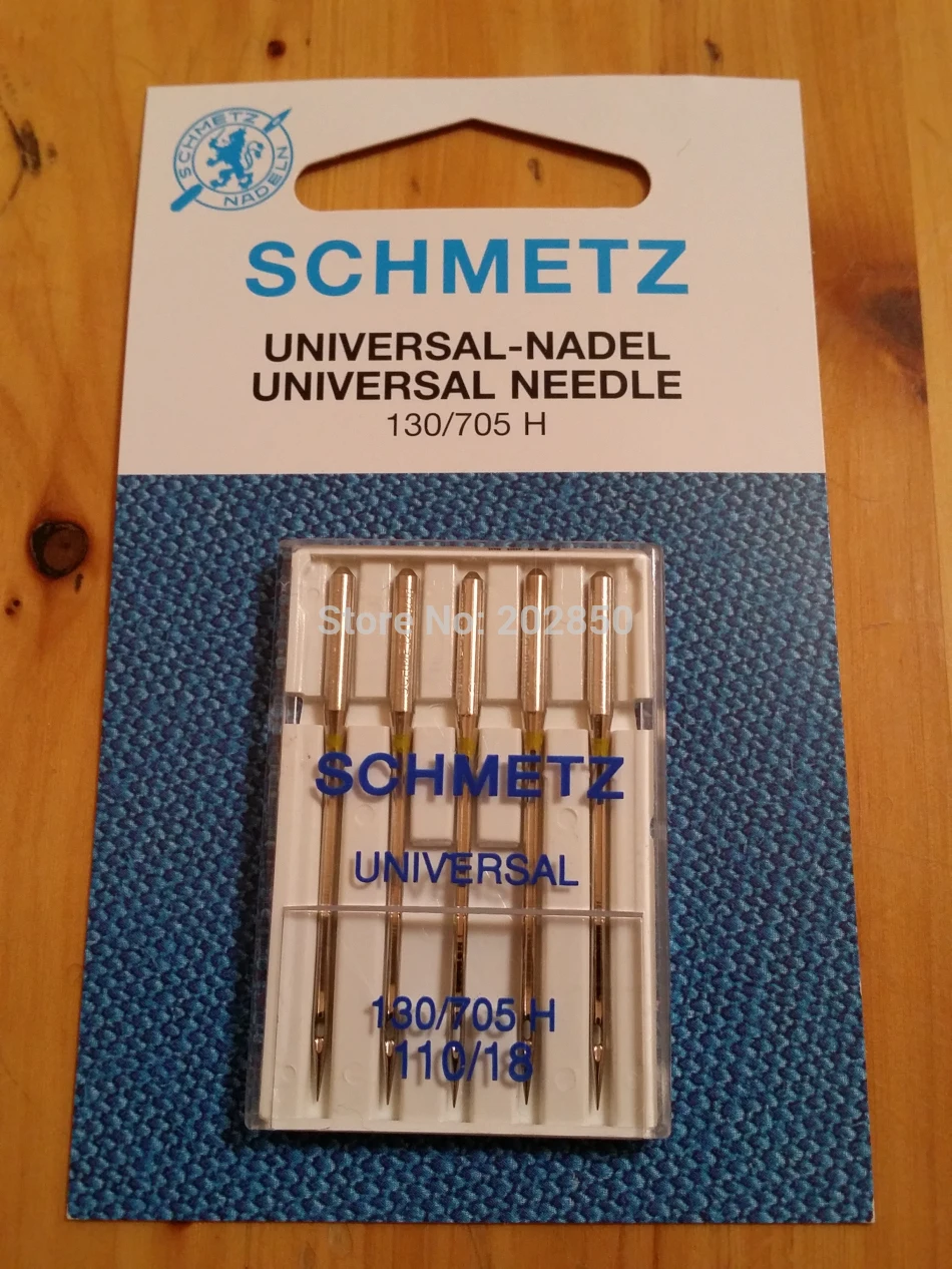 

SCHMETZ UNIVERSAL Needle,130/705H,10Pcs Needles(2 packs)/Lot,Domestic Sewing Machine Parts,For Janome,Brother,Singer,Bernina..