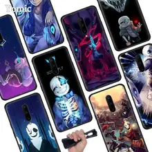 undertale papyrus sans doggo Black Soft Case for Oneplus 7 Pro 7 6T 6 Silicone TPU Phone Cases Cover Coque Shell