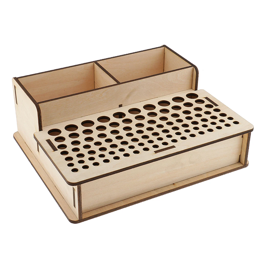 Leathercraft Stamp Tools Stand Leather Punch Tool Paint Brush Rack Holder #2