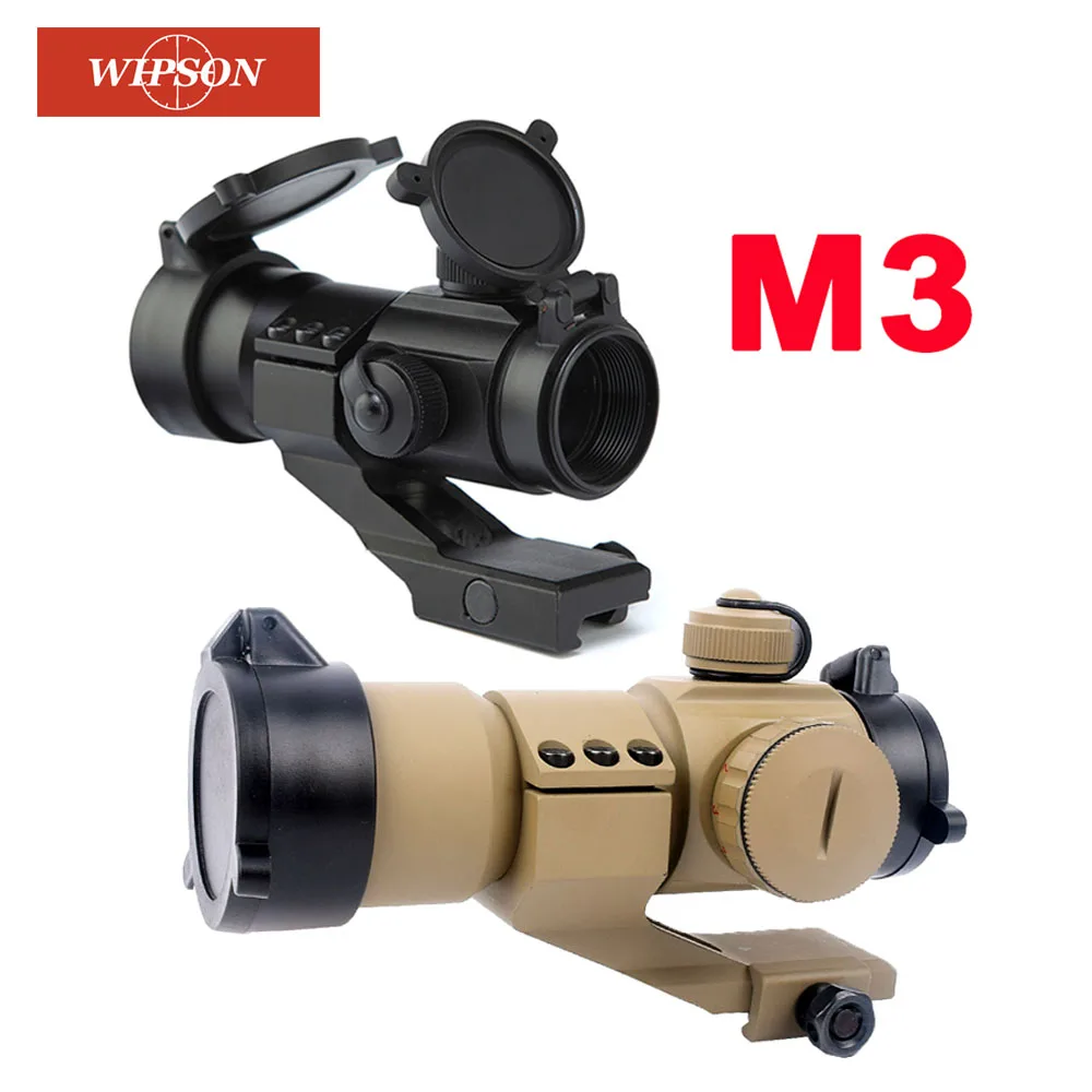 Оптический прицел WIPSON Aim на M3 охотничий с красной точкой коллиматорная винтовка