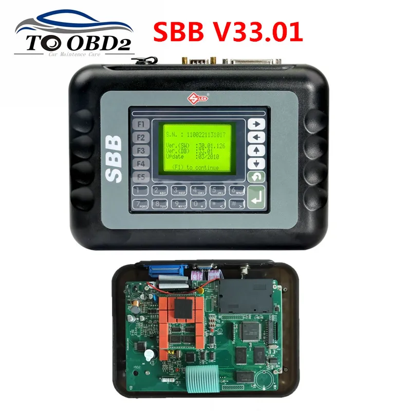 

Good feedback universal auto car key programmer multi langauge sbb Key Programmer V33.02 silca sbb V46.02 for Brazil cars 33.01