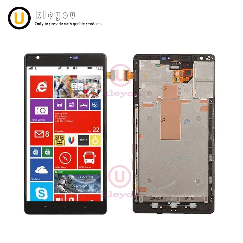 6 0 &quotпротестированный черный для Nokia Lumia 1520 ЖК дисплей сенсорный экран дигитайзер