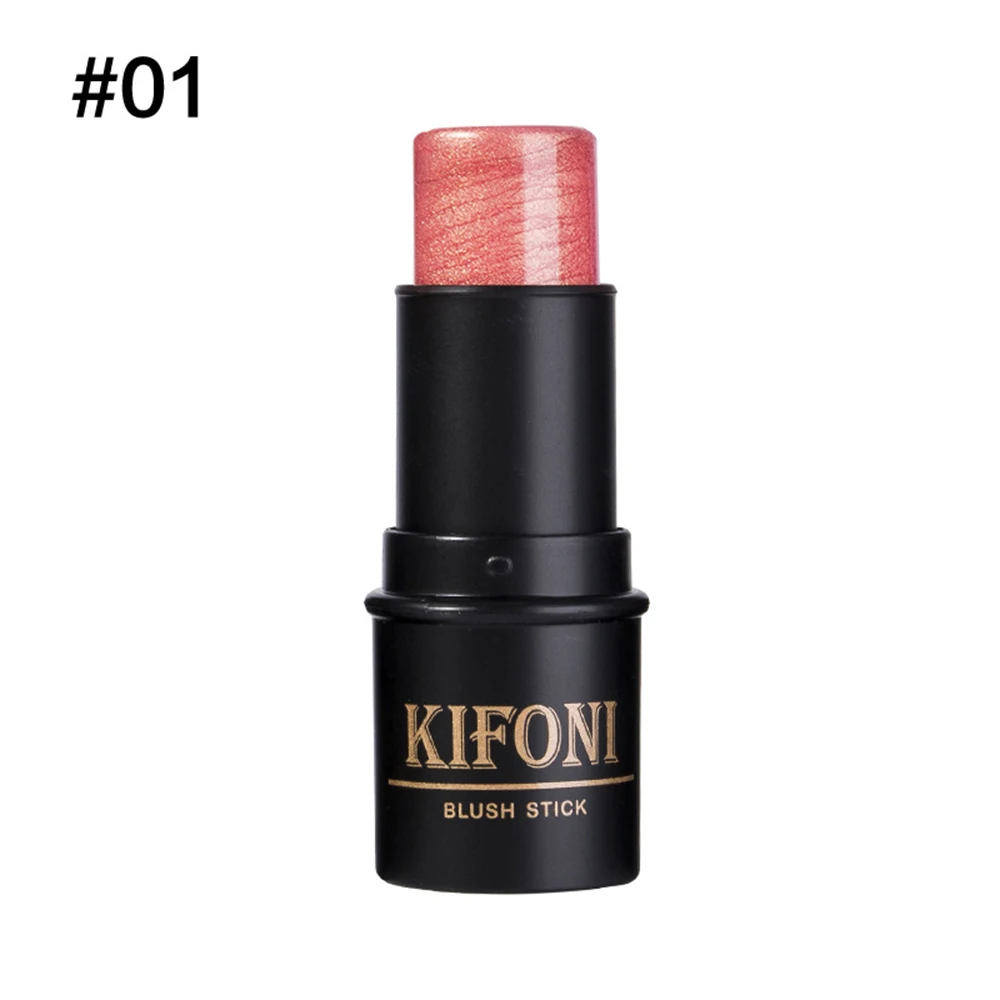 KIFONI blush shadow blush face makeup blush stick lasting waterproof three-dimensional Blush stick TSLM1 - Цвет: 01