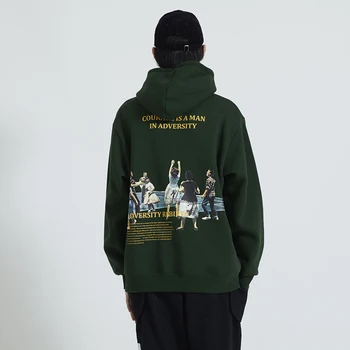 

Men Hip Hop Hoodie Sweatshirt Printing Japanese Hoodie Streetwear Autumn 2019 Cotton Pullover Harajuku Retro Clothing