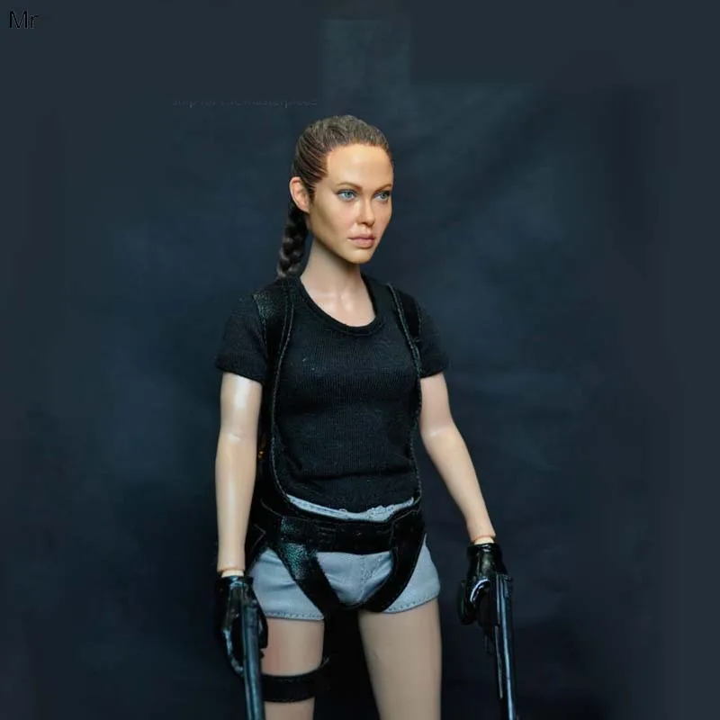 Mnotht 1/6 женский солдат KMF026 Angelina Julie Tomb Raider Lara костюм набор модель одежды игрушка аксессуар для 12 дюймов фигурка m3n