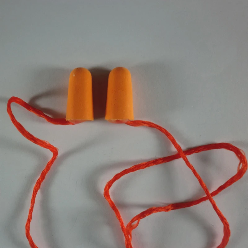 respirator for xylene 100pair Authentic 3M1110 Foam Soft  Silicone corded Ear Plugs Noise Reduction Earplugs Swimming Protective earmuffs freeshipping guardian fall protection harness