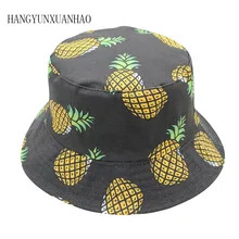 HANGYUNXUANHAO летние белые ананасы Панамы с принтами на открытом воздухе ананас Рыбалка солнцезащитные очки для женщин девочек кепки