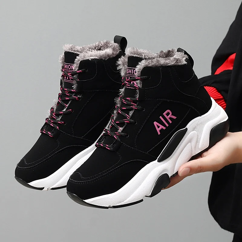 

Fires Women Casual Shoes Winter Fashion Sneakers For Woman Outdoor Leisure Vulcanize Shoes Trend Flat Walking Shoes Lady Brand