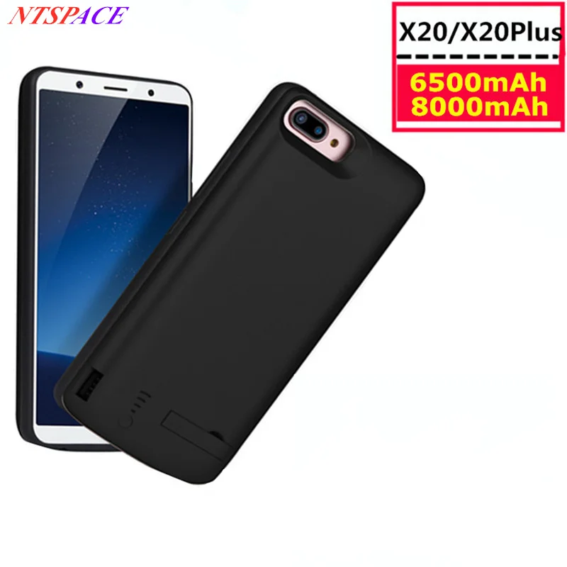 

Mobile Power External Battery Case For Vivo X20/X20 Plus Portable Charging Case For Vivo Xplay6 Back Clip Backup Battery Cover