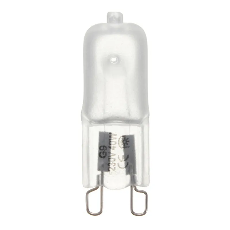

New Arrival G9 230V 40W Frosted Clear Energy Saving Halogen Lighting Warm White Light Bulb Lamp