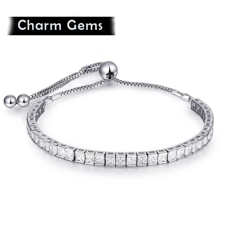 

2019 New Fashion Crystal from Swarovski Bracelet 3 Colors Women Wedding Jewelry Romantic gifts