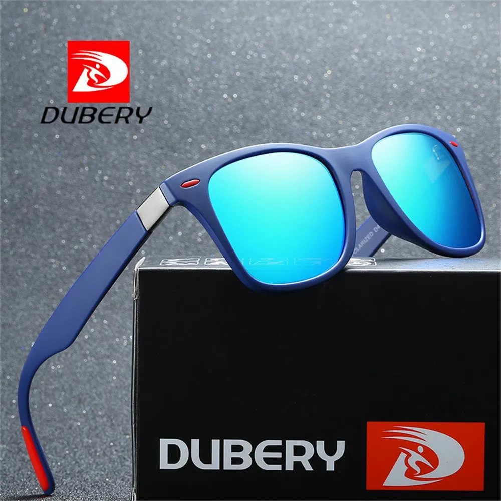 DUBERY Men's Polarized Sunglasses Outdoor Driving Women Sport Goggles Glasses~ 