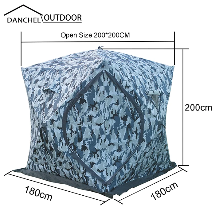 DANCHEL зимние палатки для подледной рыбалки, автоматические быстрооткрывающиеся большие хлопковые теплые палатки для зимней рыбалки, палатки