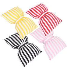 Лак для ногтей полосатая подушка для рук бантик Подставка для рук Подушка держатель для рук инструмент для маникюра опора для рук