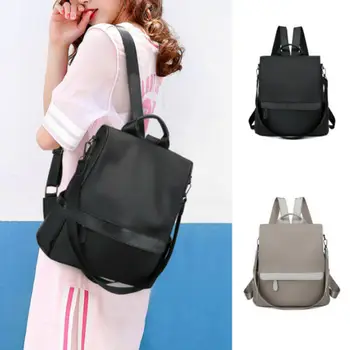 

Unisex Backpack Purse Anti-Theft Rucksack Waterproof Oxford Cloth School Bag