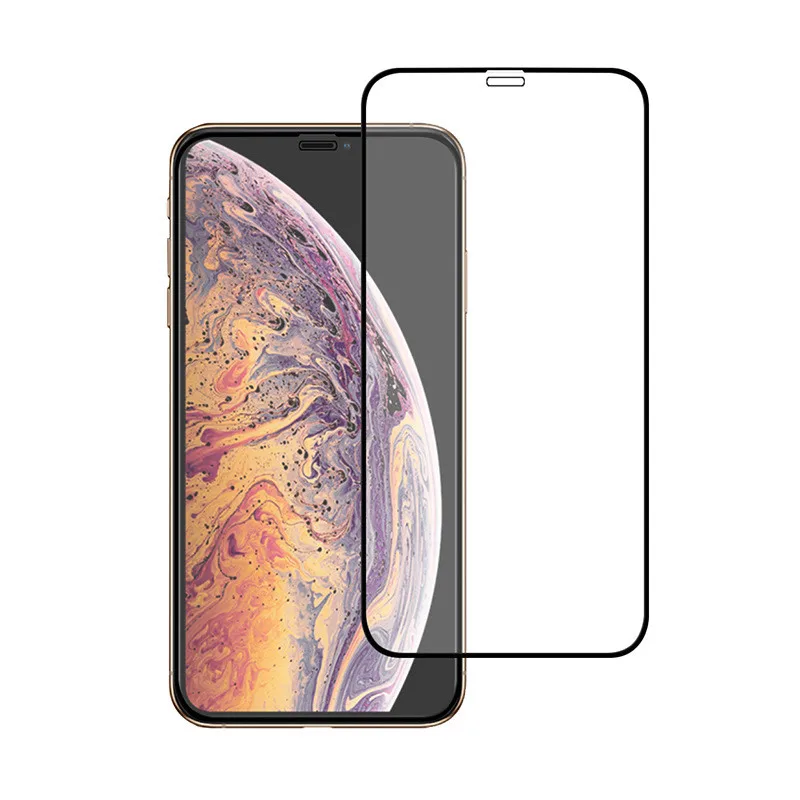19D пленка из закаленного стекла для iphone XS XR Max Защитная экрана полное покрытие 6 6s 7