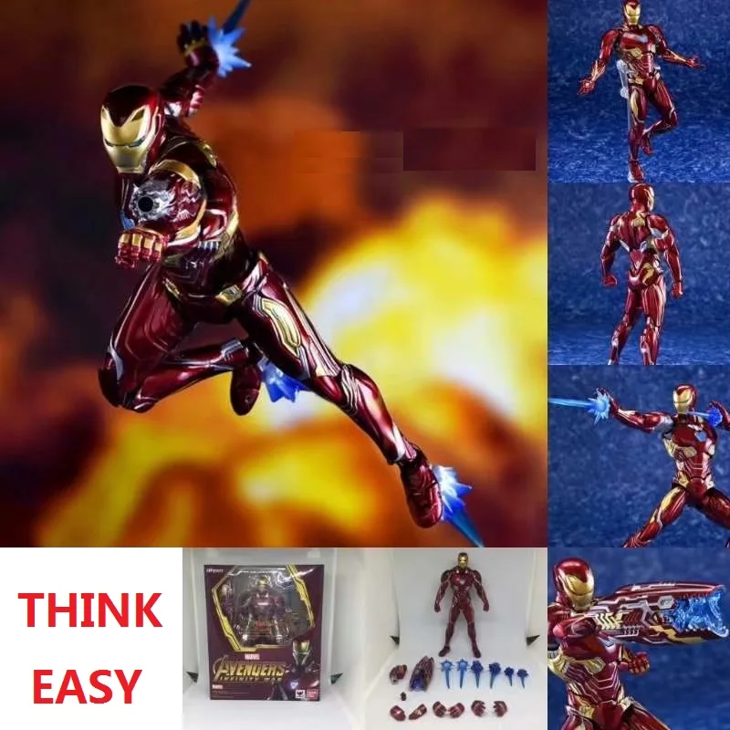 

THINKEASY 16cm Anime Cute Avenger Iron Machine Man Figurine GUNDAM PVC Figure Collection Model Toys