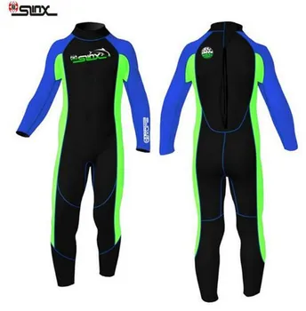 

SLINX 2mm Neoprene Kids Diving Wetsuit Long Sleeve Snorkeling Clothes For Boys Girls Winter Swimming Bathing Swimsuit Keep Warm