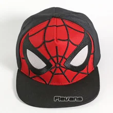 Marvel Человек-паук Snapback кепки s Шапки Взрослые бейсболки Bboy шапки хип-хоп для мужчин