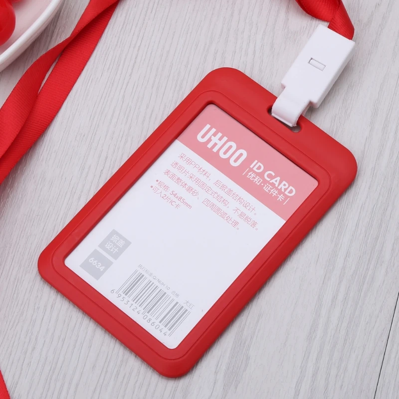 MIRUI ID держатель для карт конфеты цвета Имя тег выставочные карты держатель для Бейджа