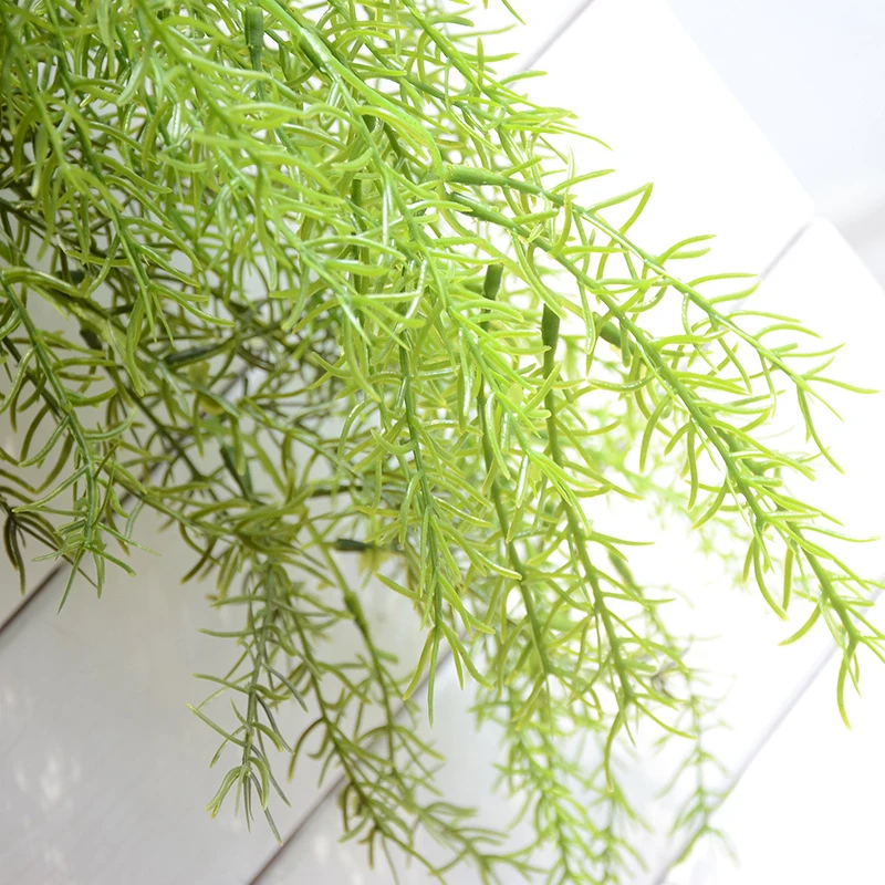 105CM Real Touch Artificial Wall Hanging Plant Artificial Pine Needles Home Decoration Balcony Decor Flower Basket Accessories 105CM Real Touch Artificial Wall Hanging Plant Artificial Pine Needles Home Decoration Balcony Decor Flower Basket Accessories