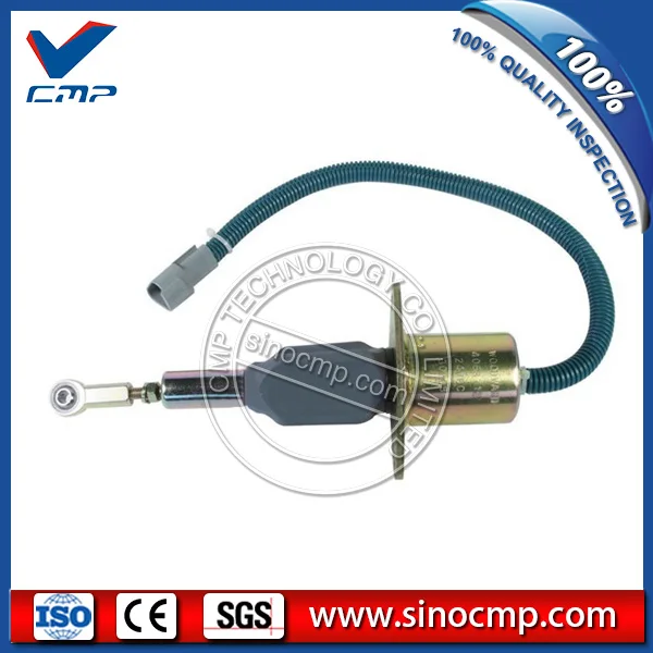 

PC300-7 PC350-7 Komatsu 24V Stop Solenoid 6743-81-9141, Shut Down Solenoid Valve 4063712
