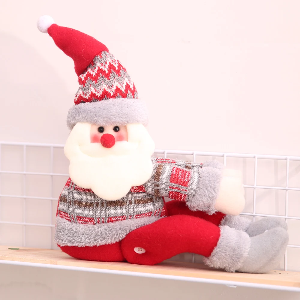 creative christmas decorations for home curtain buckle large santa claus snowman doll window showcase ornaments indoor decor in pendant drop ornaments - Christmas Decorations Large Santa Claus creative christmas decorations for home curtain buckle large santa claus snowman doll window showcase ornaments indoor decor in pendant drop ornaments - Christmas Decorations Large Santa Claus