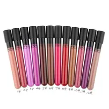 Водонепроницаемый Блеск для губ матовый бархат долговечная Жидкость Помада карандаш 2U0212