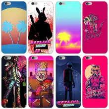 Suave TPU funda de silicona para teléfono móvil casos para iPhone 4 4S 5 5C SE 5S 6 s 6 7 8 Plus X XR XS Max de Coque bolsas juegos línea Miami