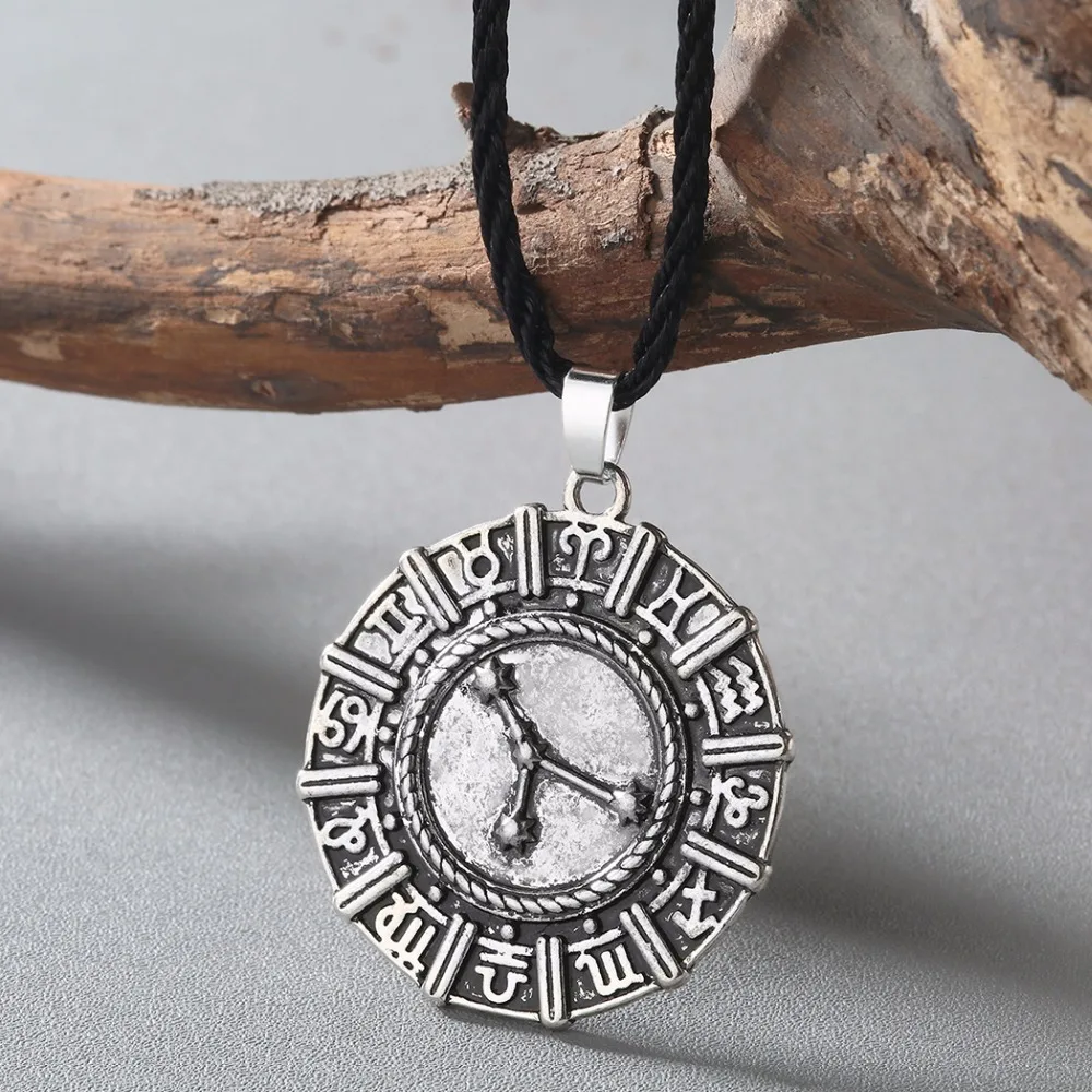 CHENGXUN Мужская Valknut Викинги амулет кулон ожерелье Norse волк головное ожерелье животное колье для лучших друзей подарок