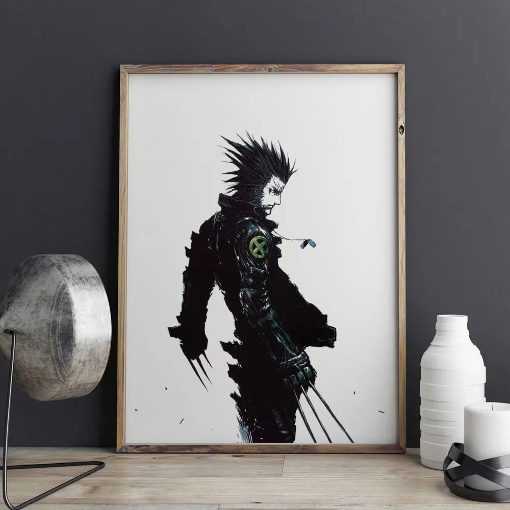 The X Men Wolverine Impresion Del Arte Decoracion De La Pared Art