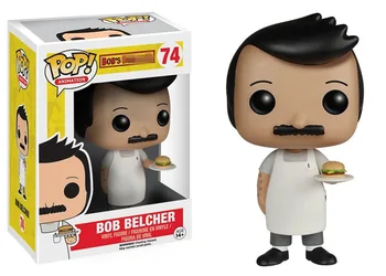 

Funko pop Official Animation Burgers - Bob Belcher Vinyl Action Figure Collectible Model Toy with Original Box