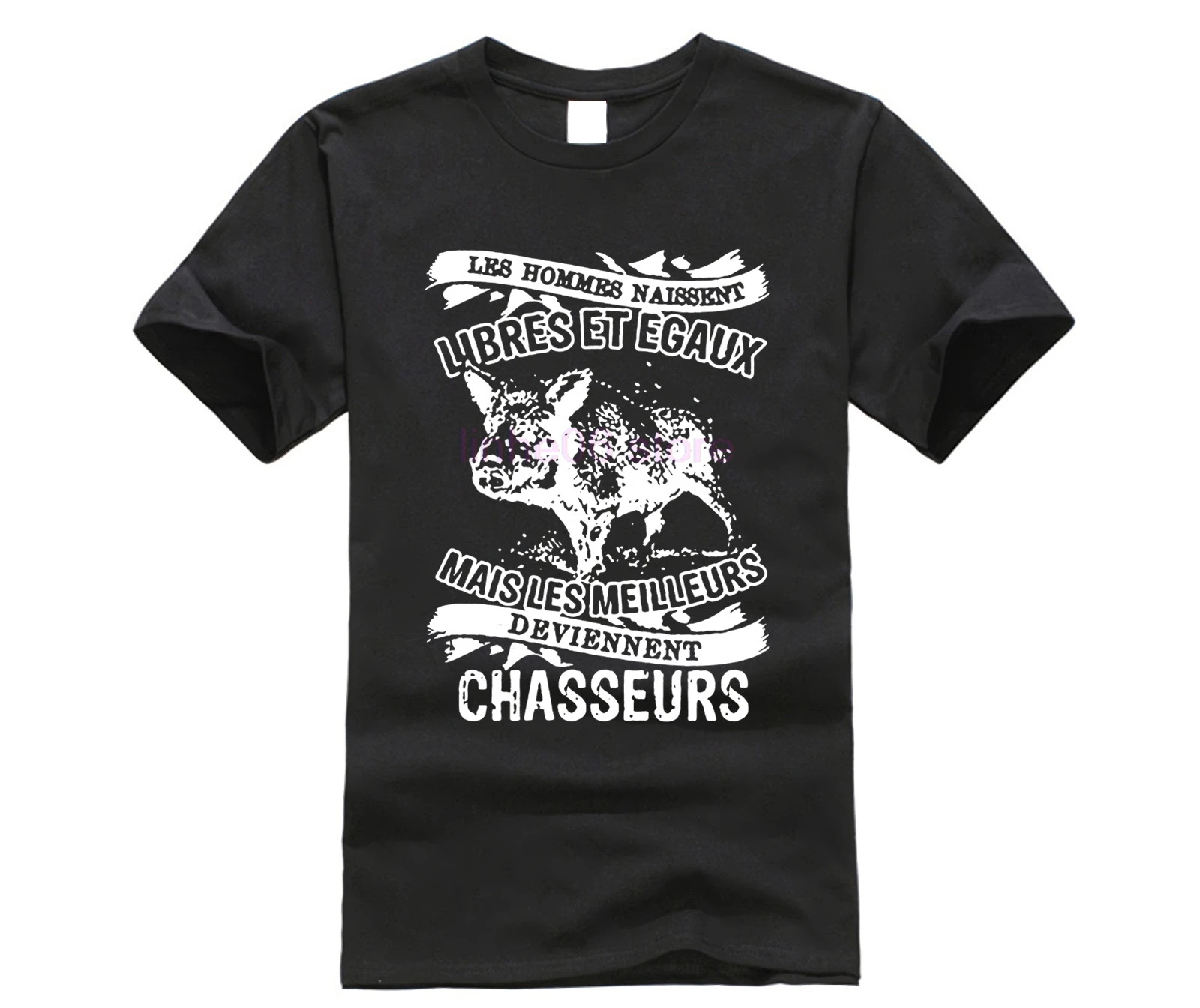 100 Les Meilleurs Deviennent Chasseurs Hommes Naissent Libreset Egaux Mais стандартная футболка унисекс