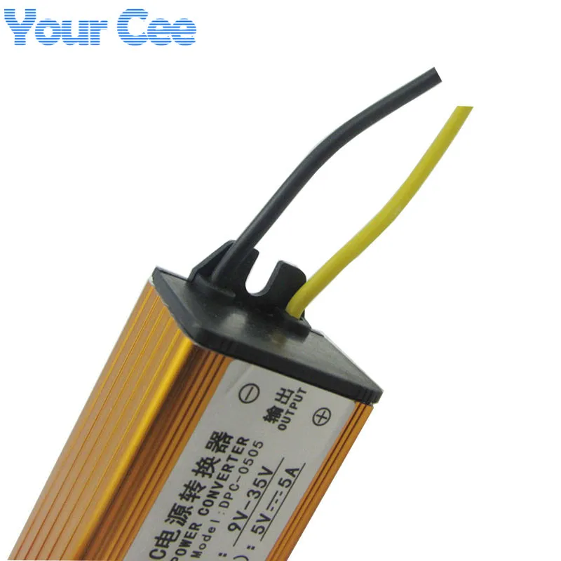 Buck Converter Voltage Regulator 12V//24V to 5V 5A USB Car Power Adapter