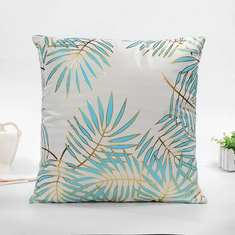 High Quality and Comfortable Popular Geometric Sofa Cushion Home Decoration Pillow 45x45cm Seat Back Cushion Bedding Pillowcase