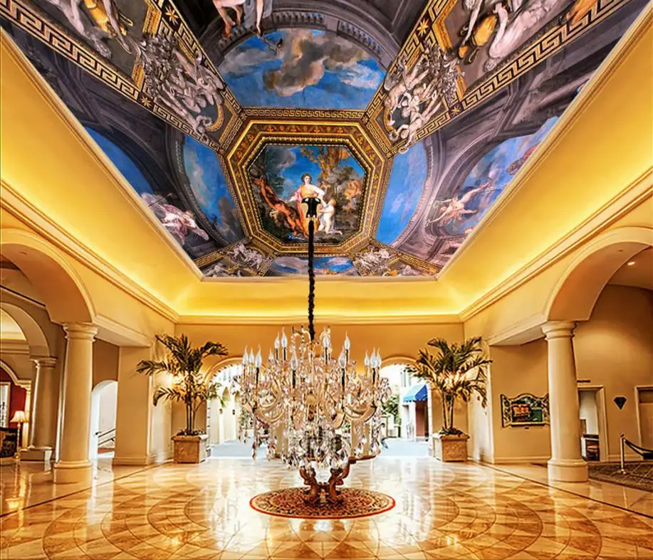 

3D Wallpaper Ceiling Wallpaper 3D Euporean Pattern Wallpaper For Walls 3 D room Ceiling Background Decoration