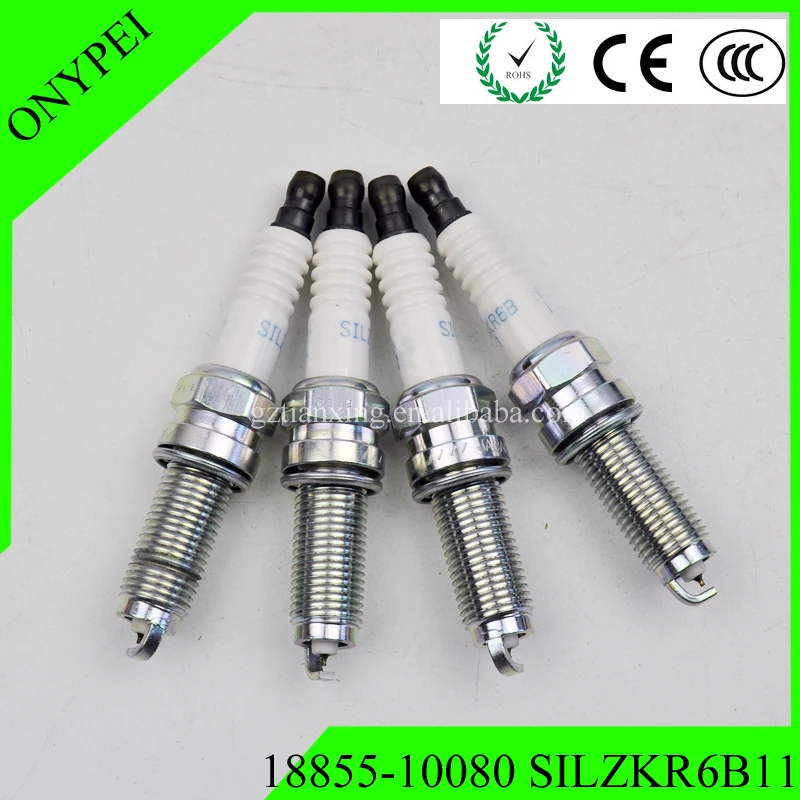 18855 10080 SILZKR6B11 Iridium Spark Plugs For Hyundai i20 i30 CW ix20