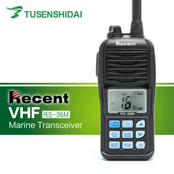 Водонепроницаемый морских радио сплавной Walkie Talkie RS-36M УКВ IP67 портативный трансивер ЖК-дисплей Дисплей двойной/tri-частоты монитора