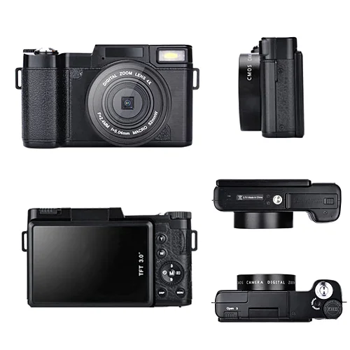 Цифровая камера Winait 24 мегапиксельная с защитой от тряски аналогичная DSLR 3 0 &quotЖК