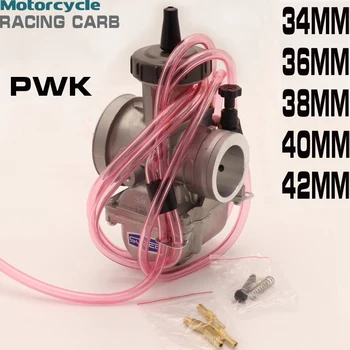 

PWK Carburetor Motorcycle Carburetor 34 36 38 40 42 mm Racing Carb For Dirt Bike Motorcross Moped scooter Cub ATV Quad UTV Kart