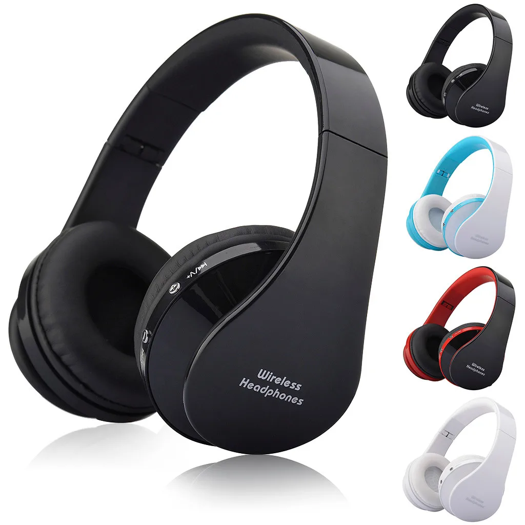 Yangmaile наушники вкладыши bluetooth спортивные складные с микрофоном бас стерео