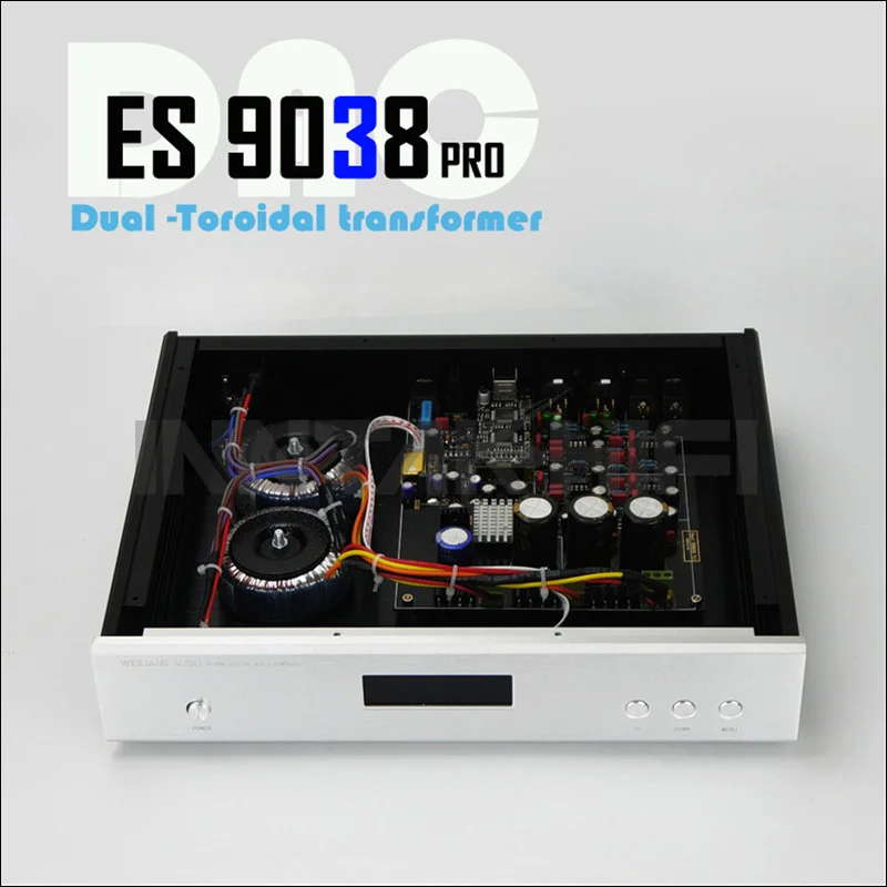 Finished New ES9038 ES9038PRO + Amanero USB DAC decoder Support 32bit ...