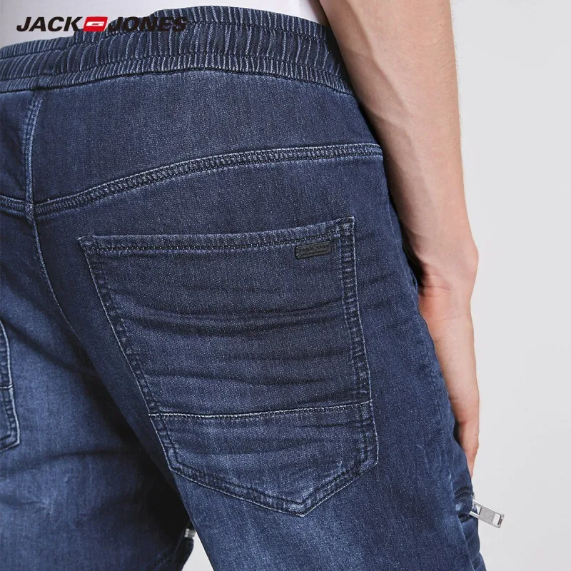 JackJones мужские осенние модные с низким вырезом зауженные ноги удобные джинсы на молнии 218332556