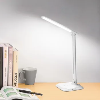 

Rechargeable USB LED Book light 7W Dimmable Table lamp Color Temperature Adjustable Touch Switch Sensor Study Reading Desk lamp