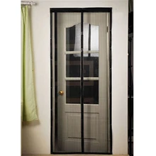 210 X 100cm Magnetic Stripe Summer Anti-Mosquito Curtains Encryption Mosquito Net On the Door Magnets Screen Door Curtain